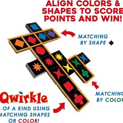 MindWare Travel Qwirkle Board Game