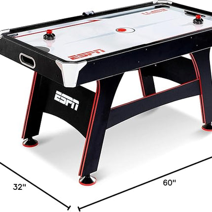 MD Sports Air Hockey Table with Arcade Electronic Scorer, Perfect for Family Game Rooms