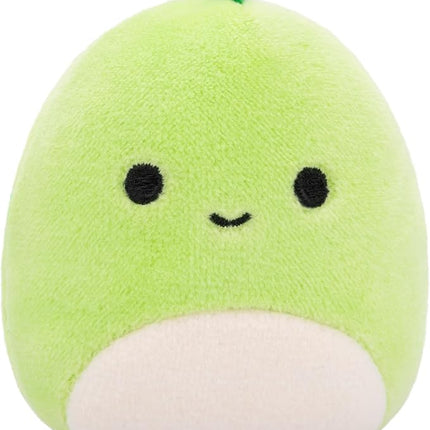 Squishmallows Original Micromallows 6-Pack – Danny Dinosaur, Dane Dragon, Malcolm Mushroom, Lena Guava Fruit, Leonard Lion, Noah Seal