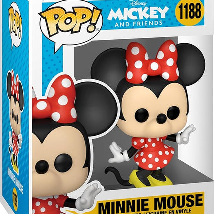 Funko POP! Disney: Classics - Minnie Mouse - Collectable Vinyl Figure - Gift Idea - Official Merchandise - for Kids & Adults - Movies Fans - Model Figure for Collectors and Display