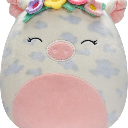 Squishmallows Original 20 cm Rosie Spotted Pig, Ultra Soft Plush, Official Kellytoy Plush Toy