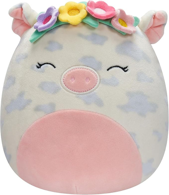 Squishmallows Original 20 cm Rosie Spotted Pig, Ultra Soft Plush, Official Kellytoy Plush Toy