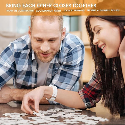 MOMIBOOK Puzzles for Adults 1000 Piece Jigsaw Puzzles of Let's Go! to The Market, Painting Image Difficult Challenging Hard Impossible Puzzle, Cute Funny Toys & Games Christmas Birthday Gifts