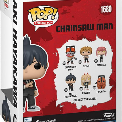 Funko POP! Animation: CSM - AKI Hayakawa - Chainsaw Man - Collectable Vinyl Figure - Gift Idea - Official Merchandise - for Kids & Adults - Anime Fans - Model Figure for Collectors and Display