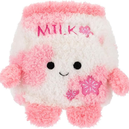 BumBumz 4.5-inch MooBumz Plush 5-Pack - Palmer Peach Milk, Charlotte Cereal Milk, Oakley Oat Milk, Maximus Milk Milk, and Sylvia Sakura Milk - from The Makers of Original Squishmallows