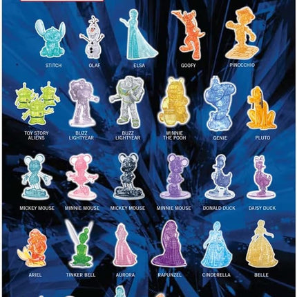 BePuzzled | Disney Platinum Minnie Original 3D Crystal Puzzle, Ages 12 and Up