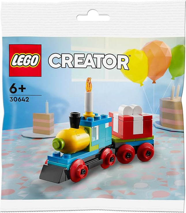 LEGO Creator 30642 - Birthday Train, Kids Ages 6+, 58 Pieces, Polybag