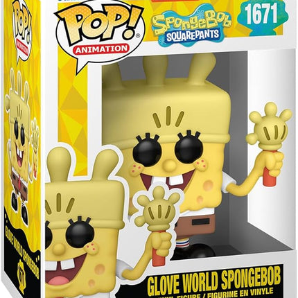 Funko POP! TV: Spongebob Squarepants 25th Anniversary - Spongebob Squarepants with Glove Light - Collectable Vinyl Figure - Gift Idea - Official Merchandise - for Kids & Adults - TV Fans