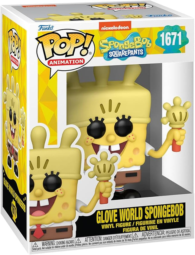 Funko POP! TV: Spongebob Squarepants 25th Anniversary - Spongebob Squarepants with Glove Light - Collectable Vinyl Figure - Gift Idea - Official Merchandise - for Kids & Adults - TV Fans