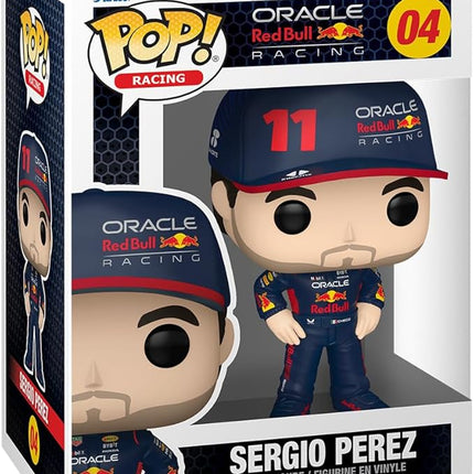 Funko POP! Vinyl: Formula 1- Sergio Perez - Red Bull F1 - Collectable Vinyl Figure - Gift Idea - Official Merchandise - for Kids & Adults - Sports Fans - Model Figure for Collectors and Display
