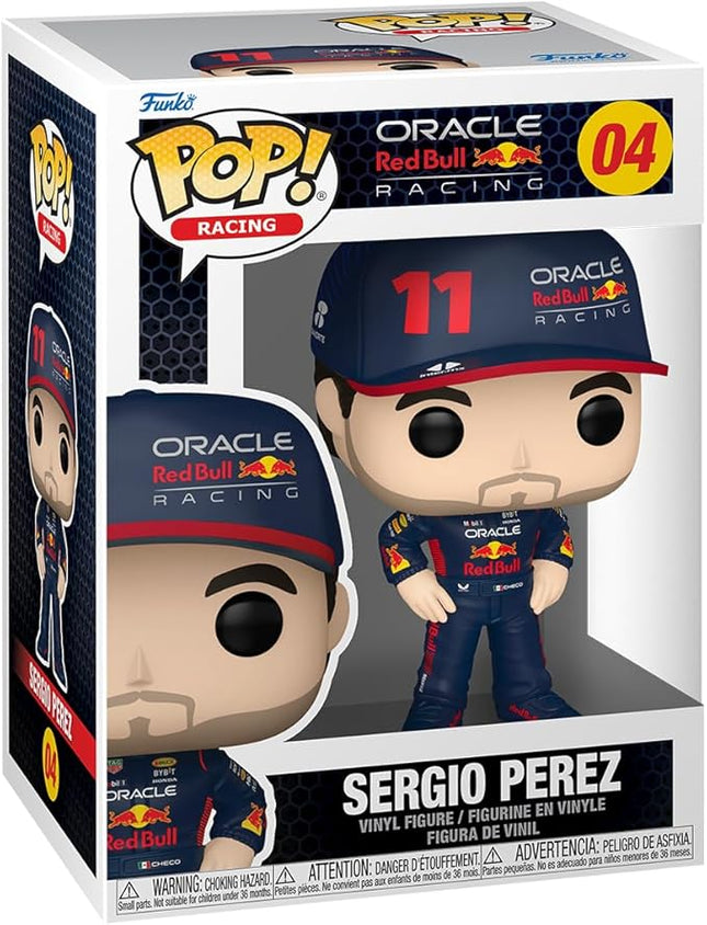 Funko POP! Vinyl: Formula 1- Sergio Perez - Red Bull F1 - Collectable Vinyl Figure - Gift Idea - Official Merchandise - for Kids & Adults - Sports Fans - Model Figure for Collectors and Display