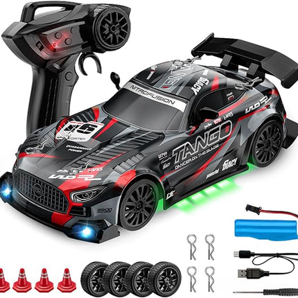 Drift RC Car for Electric Toy Car Hobby Racing Car Toys with Controller, Christmas Birthday Gift for Adults & Kids