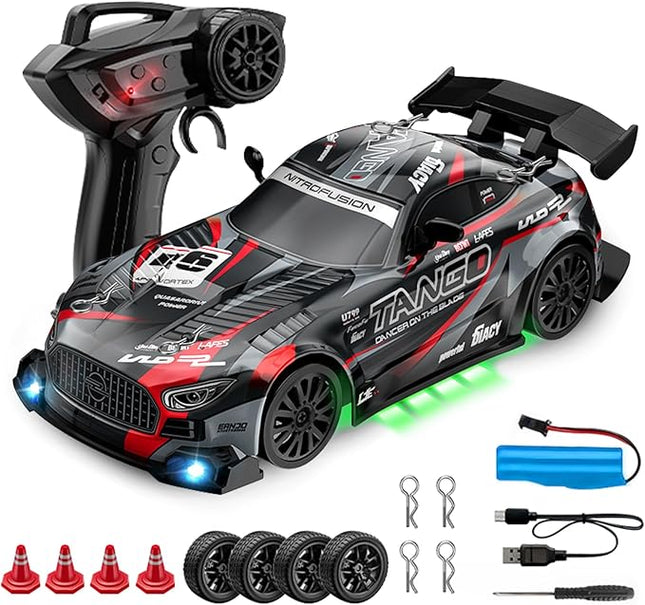 Drift RC Car for Electric Toy Car Hobby Racing Car Toys with Controller, Christmas Birthday Gift for Adults & Kids