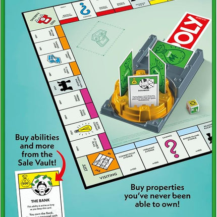 Monopoly Buy Everything Expansion | Add More Fun to Classic Monopoly Game and Play Faster | Ages 8+ | 2-6 Players | 40 Mins. | Family Board Games