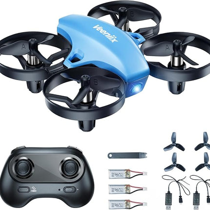 V995 Mini Drones for Kids 8-14+ and Beginners,Indoor RC Quadcopter,Small Helicopter Plane with 3D Flips,360° Rotation,Circle Fly,Auto Hover,Headless Mode and 3 Batteries,Gift for Boys and Girls