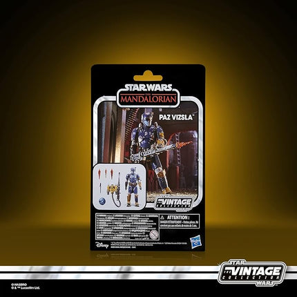 STAR WARS The Vintage Collection Paz Vizsla, The Mandalorian 3.75-Inch Collectible Action Figures, Ages 4 and Up