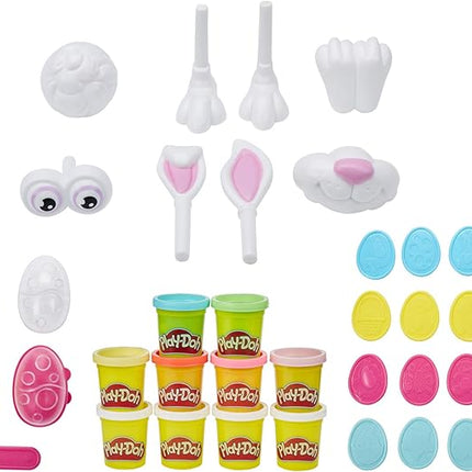 Play-Doh Easter Basket Toys 25-Piece Bundle; Make Your Own Easter Bunny Kit with Easter Eggs, Stampers, 10 Play-Doh 2-Ounce Cans (Amazon Exclusive)