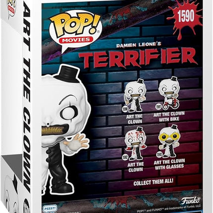 Funko POP! Movies: Terrifier - Art The Clown - Collectable Vinyl Figure - Gift Idea - Official Merchandise - for Kids & Adults - Horror Fans - Model Figure for Collectors and Display