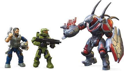 MEGA Halo Toy Building Sets, Pelican Inbound Vehicle with 2024 Pieces, 3 Micro Action Figures and Accessories, for Collectors