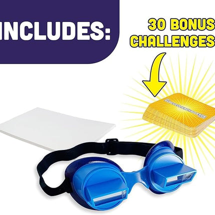 Vango The UpsideDownChallenge Game for Family & Kids - Fun Challenges with Upside Down Goggles - Hilarious for Game Night & Parties - 2-6 Players, Ages 8+ (Bonus Edition)