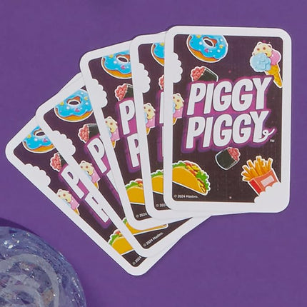 Hasbro Gaming Piggy Piggy Card Game | Family Games for Kids, Teens, and Adults | 2 to 6 Players I 20 Mins. Average | Quick-Playing Travel Games | Fun Summer Activities | Vacation Essentials | Ages 7+