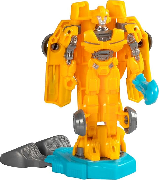 Transformers One Robot Battlers Bumblebee (B-127) 4.5-Inch Robot Action Figure, Interactive Toys for Boys and Girls Ages 6 and Up