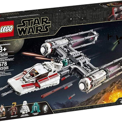 LEGO Star Wars: The Rise of Skywalker Resistance Y-Wing Starfighter 75249 New Advanced Collectible Starship Model Building Kit (578 Pieces)