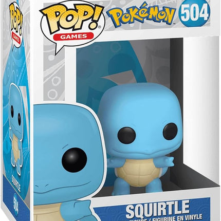 Funko Pop! Games: Pokémon Ultimate Starter Bundle 4-Pack – Bulbasaur (#453), Charmander (#455), Squirtle (#504), & Pikachu Waving (#553) Vinyl Figures