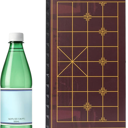 Yellow Mountain Imports Chinese Chess (Xiangqi) Magnetic Travel Board Game Set (12.8-Inch) with Jade-Colored Playing Pieces
