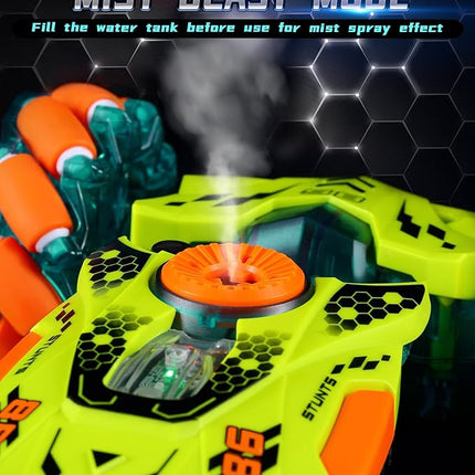 A ALPHA Gesture Remote Control Car, RC Stunt Car with 360° Flips 2.4GHz 4WD Remote Control Toy with Lights Music Birthday Xmas Gift for Boys 5 6 7 8-12 Year Old