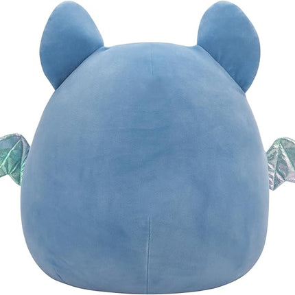 Squishmallows Original 14-Inch Este Muted Blue Bat - Official Jazwares Plush (Large)