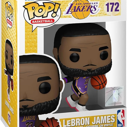 Funko POP! NBA: Lakers - Lebron James - Collectable Vinyl Figure - Gift Idea - Official Merchandise - for Kids & Adults - Sports Fans - Model Figure for Collectors and Display
