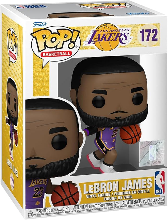 Funko POP! NBA: Lakers - Lebron James - Collectable Vinyl Figure - Gift Idea - Official Merchandise - for Kids & Adults - Sports Fans - Model Figure for Collectors and Display