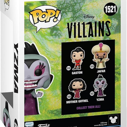 Funko POP Disney: Villains - Yzma - Disney Villains - Collectable Vinyl Figure - Gift Idea - Official Merchandise - for Kids & Adults - Movies Fans - Model Figure for Collectors and Display