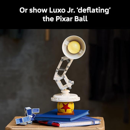 LEGO Ideas Disney Pixar Luxo Jr. - Building Set for Adults, Men & Women, Ages 18+ - Office and Desk Decor - Gifts for Christmas - 21357