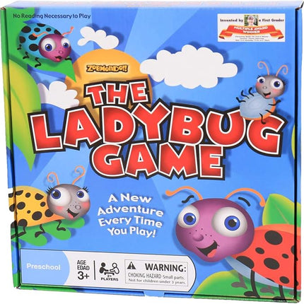 The Ladybug Game! Award Winning Kids Board Game. A Super Fun, Educational Game Your Kids and Will Love! Easy to Play, Perfect for - Birthday Gifts, Travel, Home, Parties, at Grandparents Home!