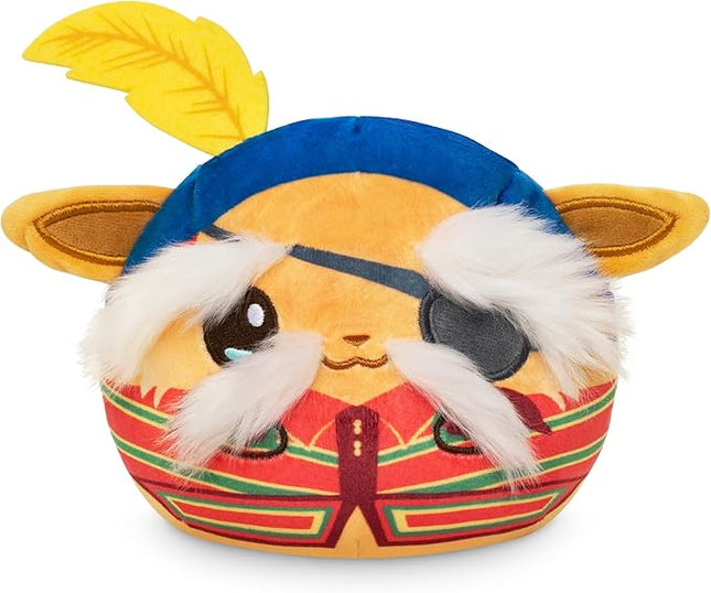 TeeTurtle Jim Henson's Labyrinth Sir Didymus and Ambrosius Reversible 4" Plushie - Cute Kawaii Soft Stuffed Animal