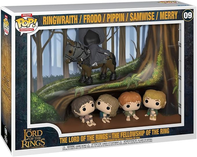 Funko Pop! Moments Deluxe: The Lord of The Rings:Fellowship of The Ring - Ringwraith/Frodo/Pippin/Samwise/Merry - Collectable Vinyl Figure - Gift Idea - Official Merchandise - Toys for Kids & Adults