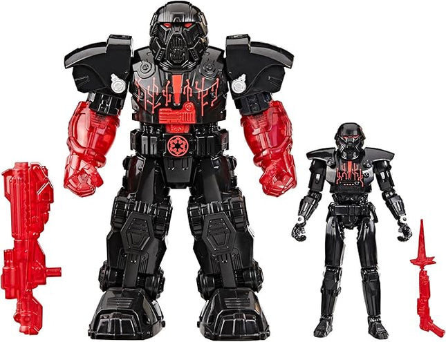 STAR WARS Epic World of Action Dark Trooper Mech Force Suit, 6.5-Inch Mech Suit & 4-Inch Action Figure, Toys for Boys & Girls Ages 4+