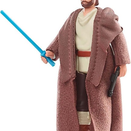 STAR WARS Retro Collection OBI-Wan Kenobi (Wandering Jedi) Toy 3.75-Inch-Scale OBI-Wan Kenobi Figure, Toys for Kids Ages 4 and Up