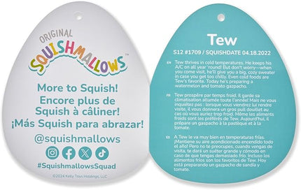 Squishmallows Original 12-Inch Tew Purple Water Bear - Official Jazwares Plush (Medium-Sized)