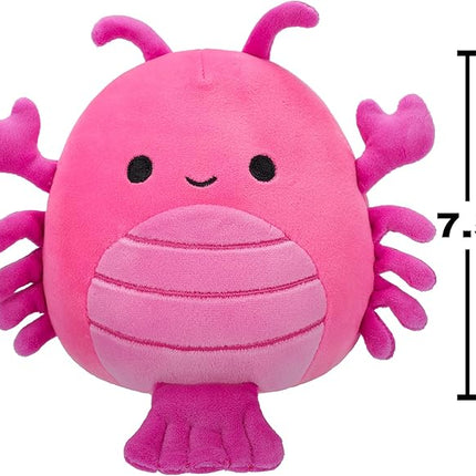 Squishmallows Original 7.5-Inch - Cordea The Hot Pink Lobster
