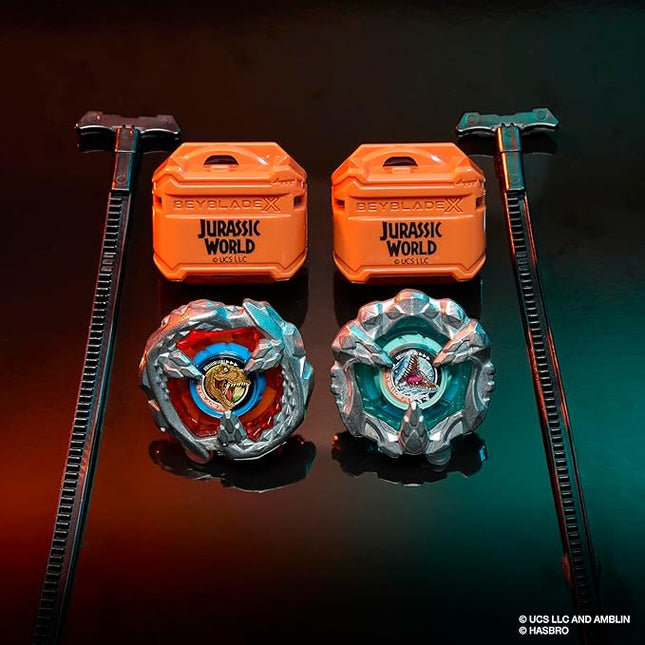 Beyblade X Jurassic World T. Rex vs Mosasaurus Collaboration, Multipack