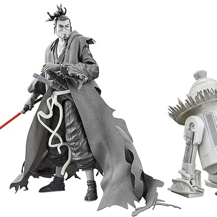 STAR WARS The Black Series The Ronin & R5-D56, Visions Premium Collectible 6 Inch Action Figure 2-Pack