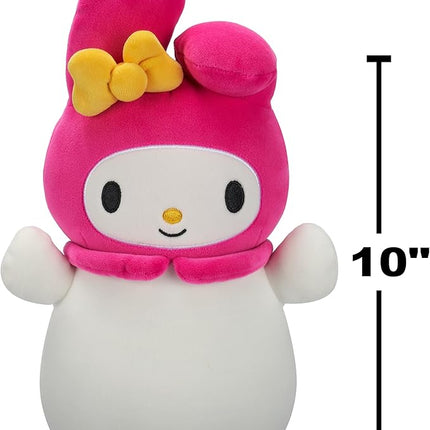 Squishmallows Original Sanrio 10-Inch My Melody HugMees - Medium-Sized Ultrasoft Official Jazwares Plush