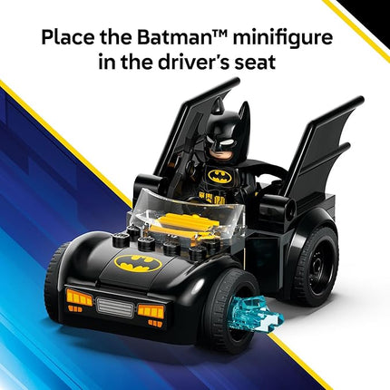 LEGO DC Batman & Batmobile vs. Mr. Freeze Toy Building Set - Superhero Batman Toy for Preschool Kids, Boys and Girls, Ages 4+ - Gift Idea for Kids Birthday - 76301