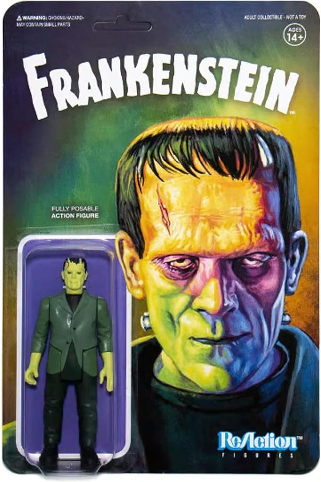 Super7 Universal Monsters Frankenstein - 3.75 in Scale Reaction Figure