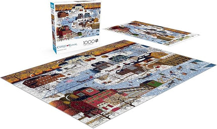 Buffalo Games - 1000 Piece Charles Wysocki Jigsaw Puzzle - Festive Winter Scene - Challenging Puzzles for Adults and Families