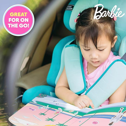 Horizon Group USA Barbie Puffy Sticker Playset, 75 Reusable Stickers, 2-Sided Beach Play Scene, Travel-Friendly, Ages 3+