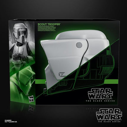 STAR WARS The Black Series Scout Trooper Premium Electronic Helmet with Sound Effects, Return of the Jedi Adult Roleplay Item